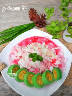 Foto resep Es Pisang Ijo