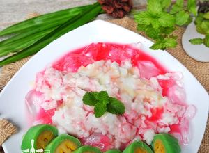 Foto resep Es Pisang Ijo