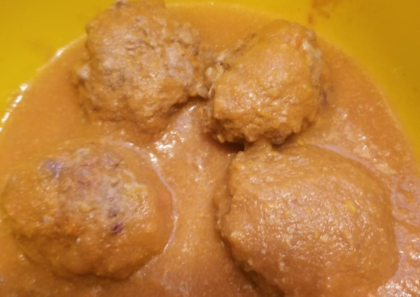 Albóndigas de carne molida