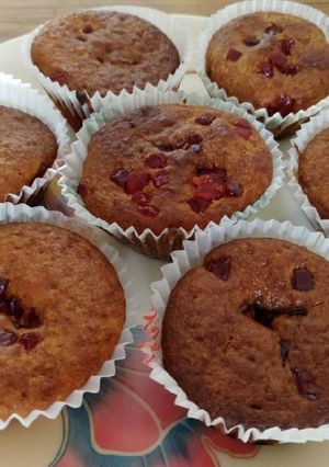 A picture of Eggless muffins.