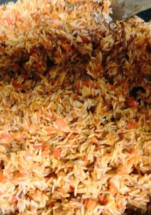 Une photo de Riz rouge😋