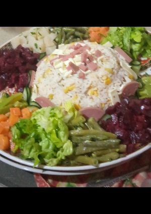 صورة لوصفة سلطة جردة المغربية