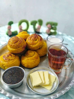 عکسی از دستور نان رولی کره ای