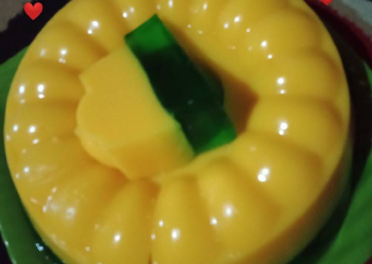 Cara masak Puding jagung , Lezat