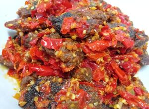Foto resep DENDENG SAPI BALADO ala Pemula