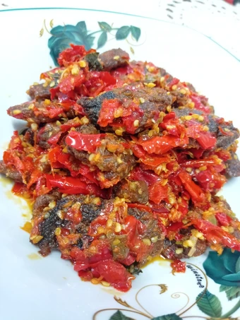Cara Mudah Membikin Resep DENDENG SAPI BALADO ala Pemula yang Sempurna Anti Ribet, Lezat Sekali