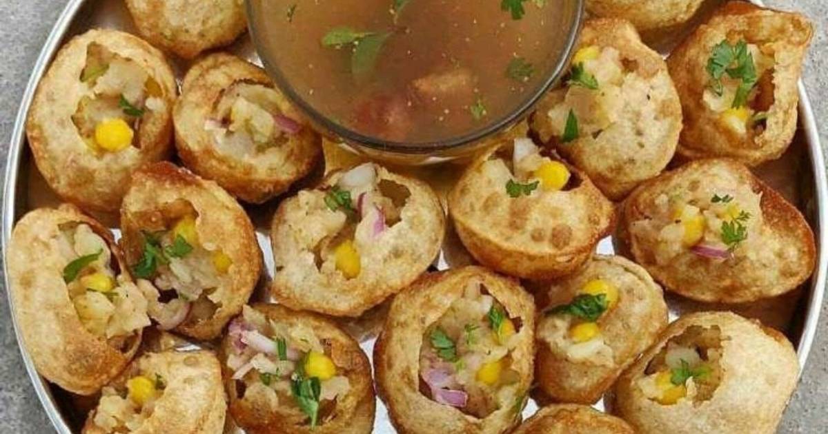 Pani Puri Recipe By Gurvinder Cookpad 