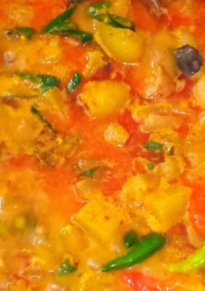 Foto resep Gulai kikil pedes hot jeletot