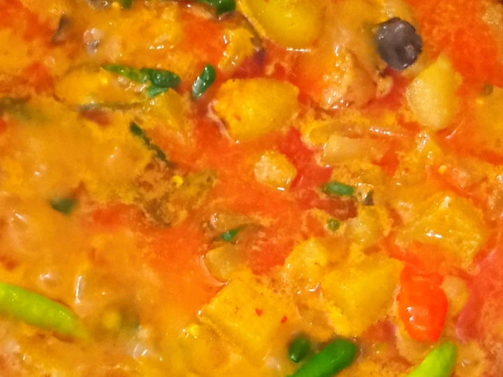 Cara Mudah Membuat Resep Gulai kikil pedes hot jeletot Anti Ribet, Enak Banget