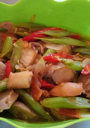 Foto resep Tumis Buncis Cumi Asin