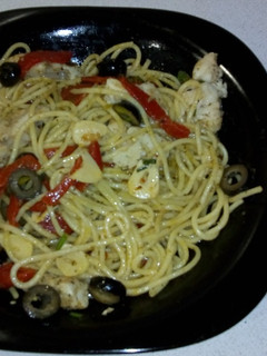 Una foto de Spaghetti con rape