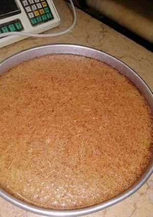 صورة لوصفة البسبوسه من الاخررررررررر