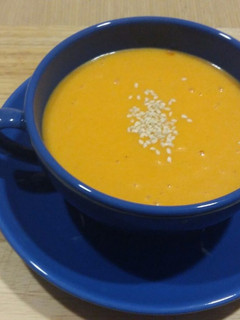 Una foto de Crema de zanahoria