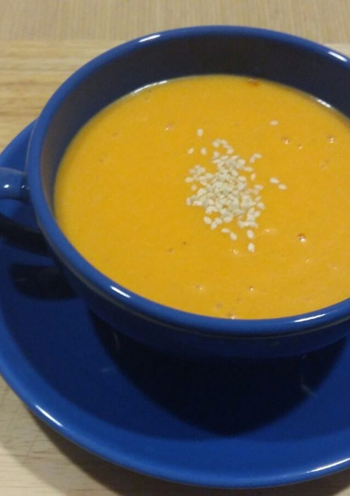 Una foto de Crema de zanahoria