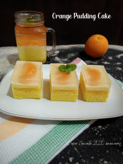 Foto resep Orange Pudding Cake