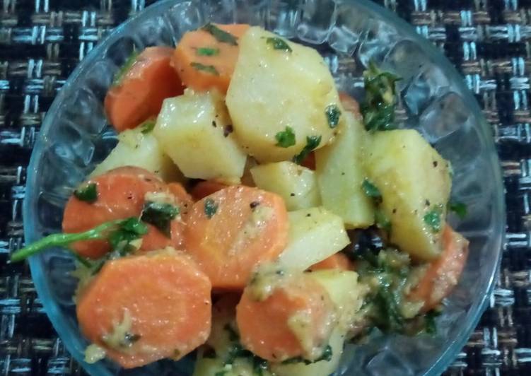 Simple Way to Make Ultimate Dum aaloo gajar