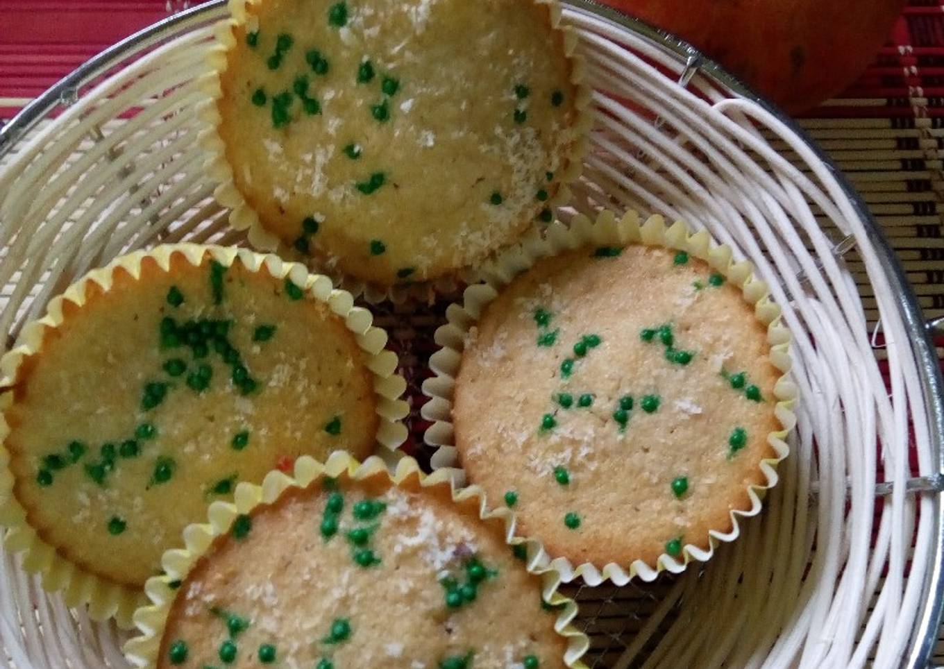 Mango Flavour Cupcakes#4weekschallenge