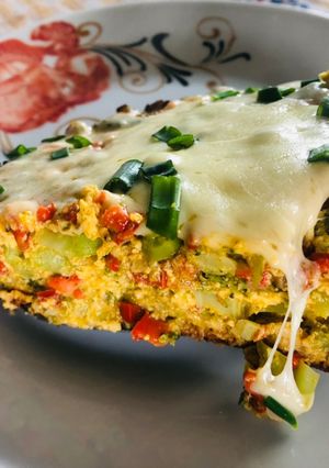 Una foto de Soufflé de brócoli 🥦
