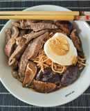 Ramen de ternera