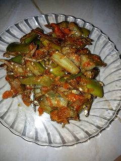 Foto resep Terong Balado plus Teri