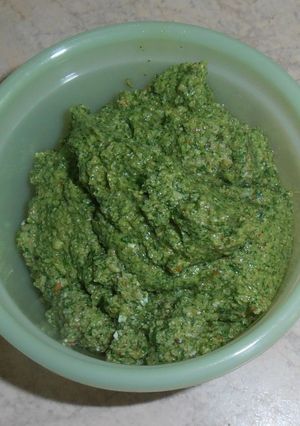Φωτογραφία της συνταγής Pesto ρόκας. Πέστο και ροκάρισες!