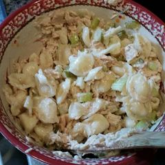 Simple Tuna Pasta Salad A picture of Simple Tuna Pasta Salad.