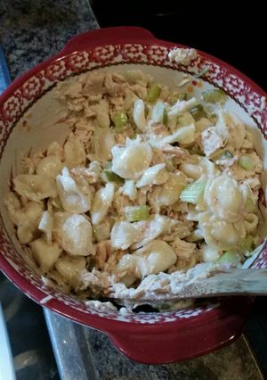 A picture of Simple Tuna Pasta Salad.