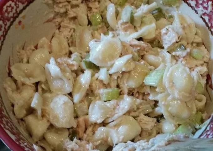 Steps to Make Award-winning Simple Tuna Pasta Salad