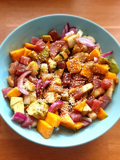 Una foto de Cebiche de atún