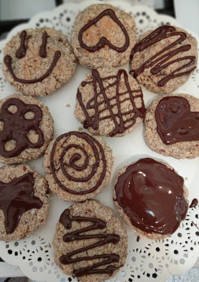 Una foto de Galletitas de avena y manzana