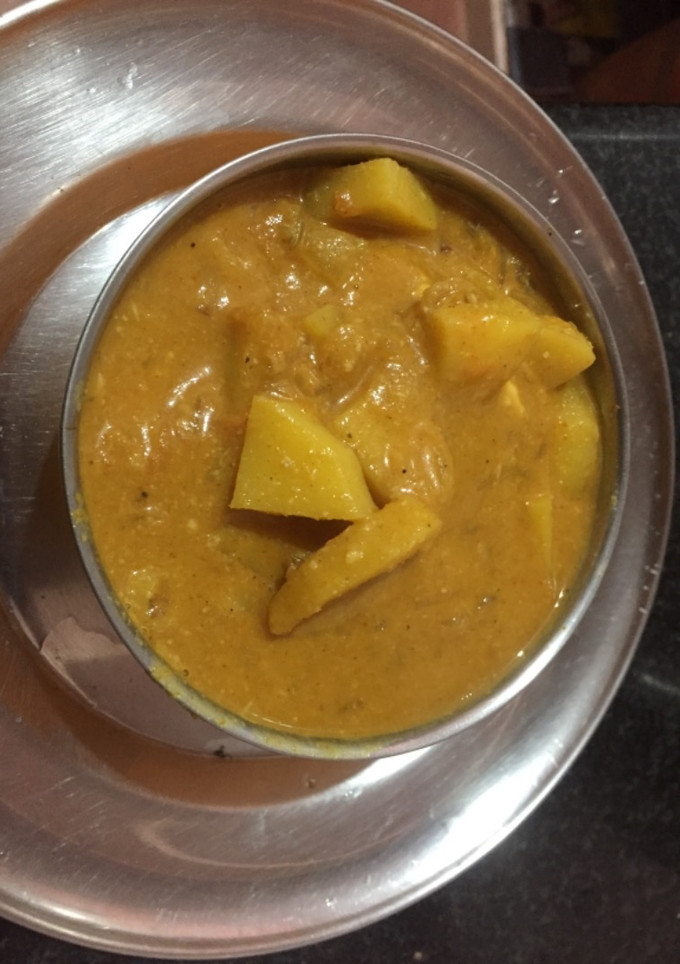 உருலைகிழங்கு கிரேவி செய்முறை முக்கிய புகைப்படம்