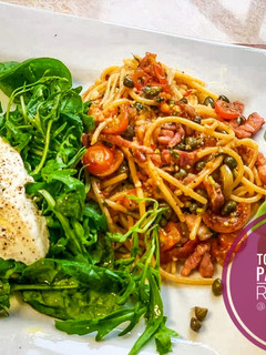 Foto resep Tomato Chilli Pasta with Ricotta