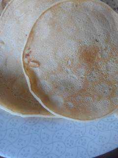 Una foto de Panqueques sin leche 🍴😋