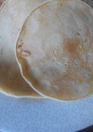 Una foto de Panqueques sin leche 🍴😋