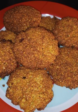 Una foto de Galletas de avena y miel