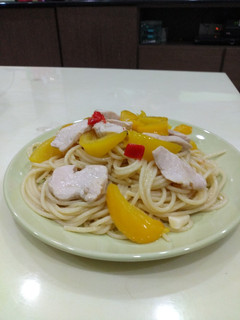 蒜香雞肉義大利麵 的食譜成品照片