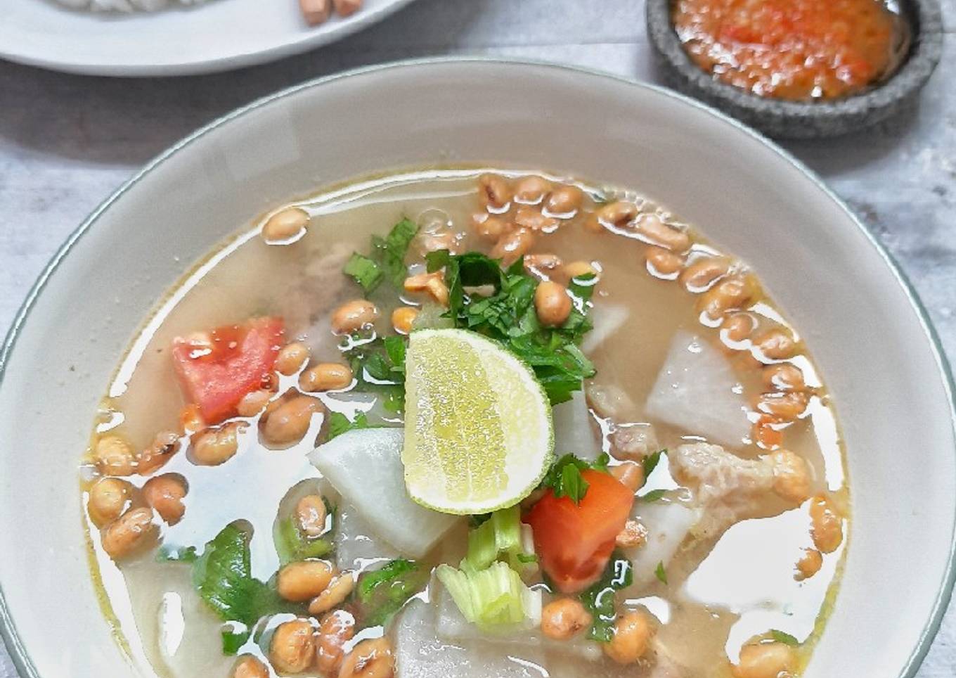 Soto Bandung Tinggal Cemplung