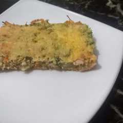 Una foto de Pastel de Brócoli delicioso