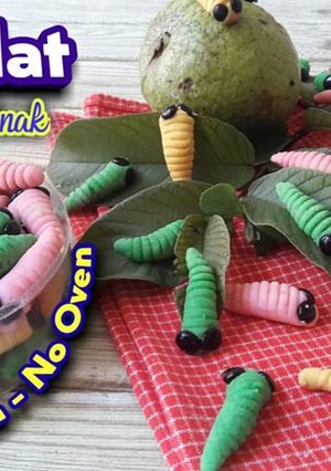 Foto resep Resep kue ulat tanpa oven anti gagal buat lebaran 2019