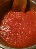 Salsa italiana para pasta y pizza