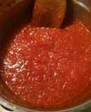 Salsa italiana para pasta y pizza
