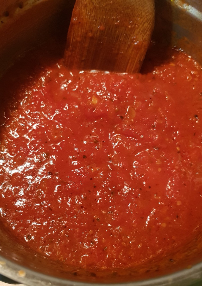 Una foto de Salsa italiana para pasta y pizza