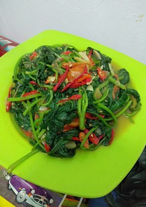 Foto resep Tumis Daun Lembayung