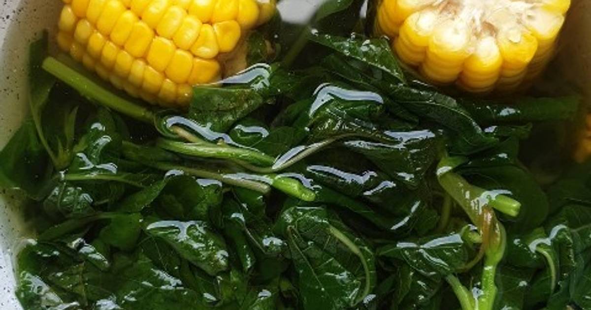 4 484 resep  sayur  bayam  jagung  bening enak dan  sederhana 