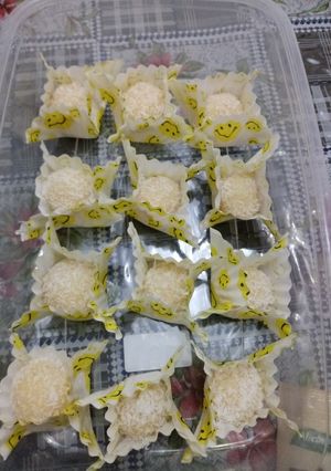 Una foto de Trufas / Brigadeiro de Coco Con Solo 3 Ingredientes