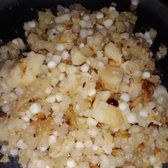 A picture of Sabudana khichdi.