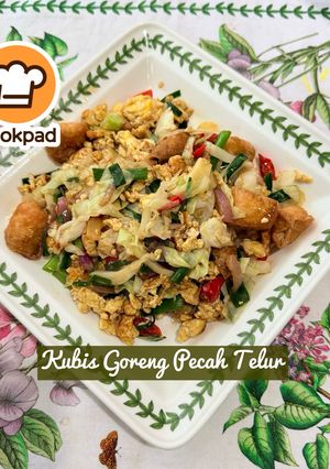 Gambar 👩‍🍳Kobis Goreng Pecah Telur