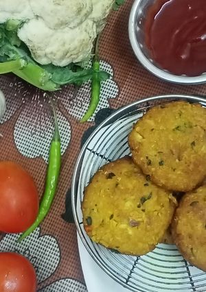 A picture of Cauliflower Cutlets.