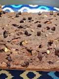 Budín integral de cacao sin azúcar, sin huevos ni manteca