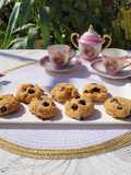 Galletitas con harina frutos secos